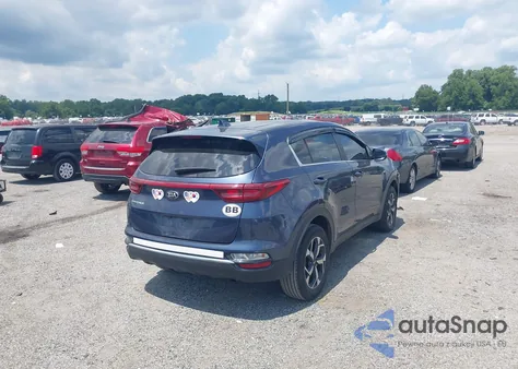 2021 Kia Sportage Lx from USA, damaged, VIN KNDPMCAC3M7937936